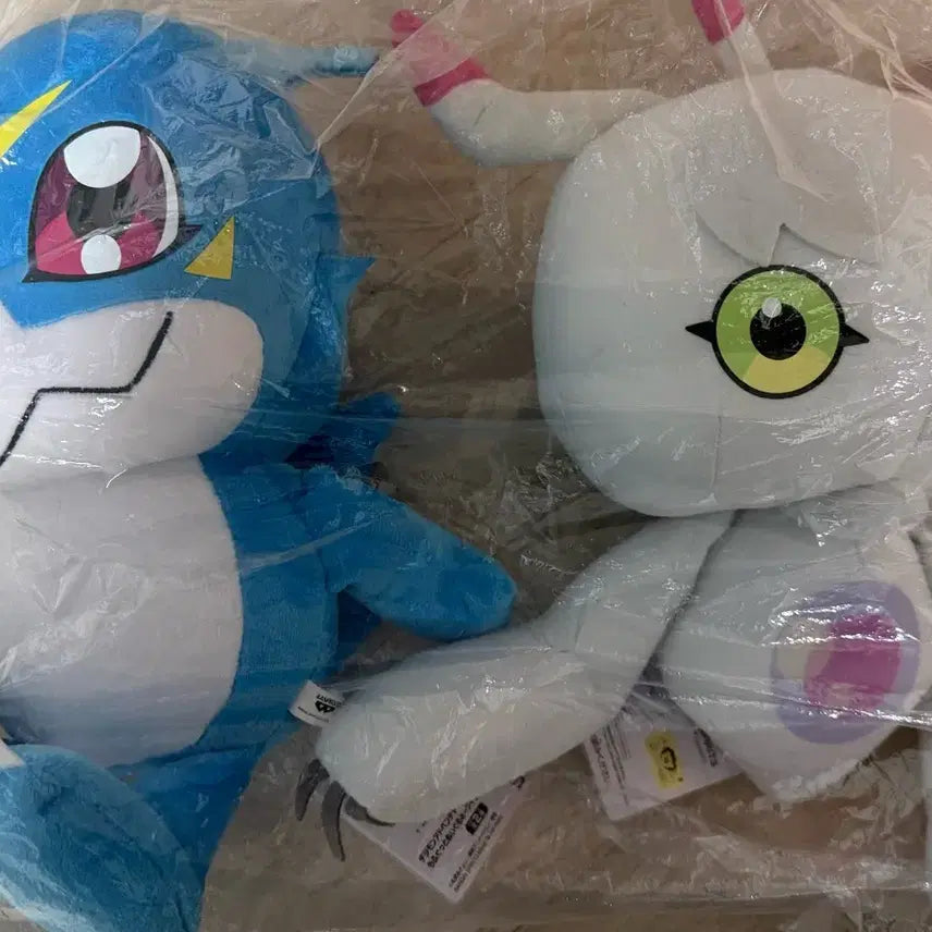 [SOLD OUT] [디지몬] 브이몬&amp;웃코몬 봉제인형 - 택포 4