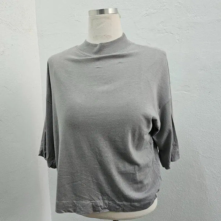 [BUNJANG] Bershka Light Grey Blouse - Size S / BERSHKA 블라우스 여 S J6237