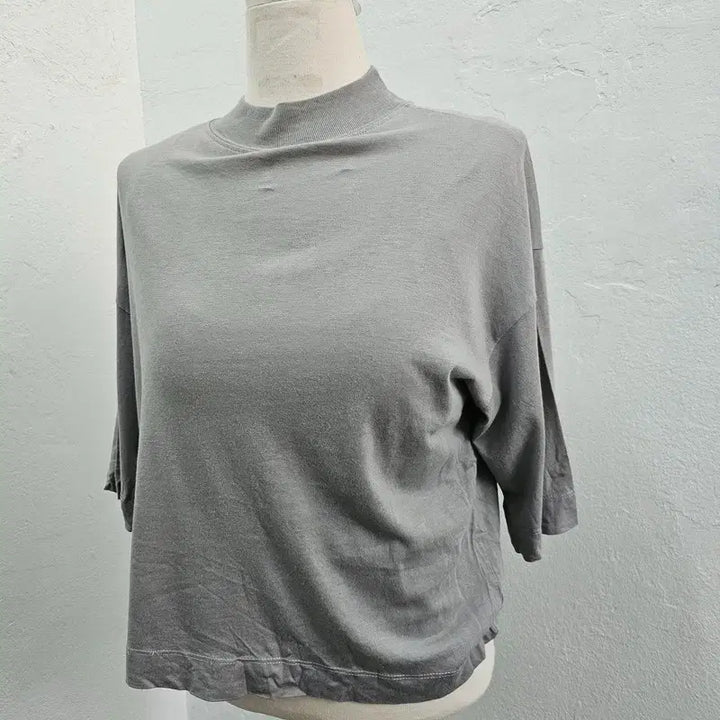 [BUNJANG] Bershka Light Grey Blouse - Size S / BERSHKA 블라우스 여 S J6237