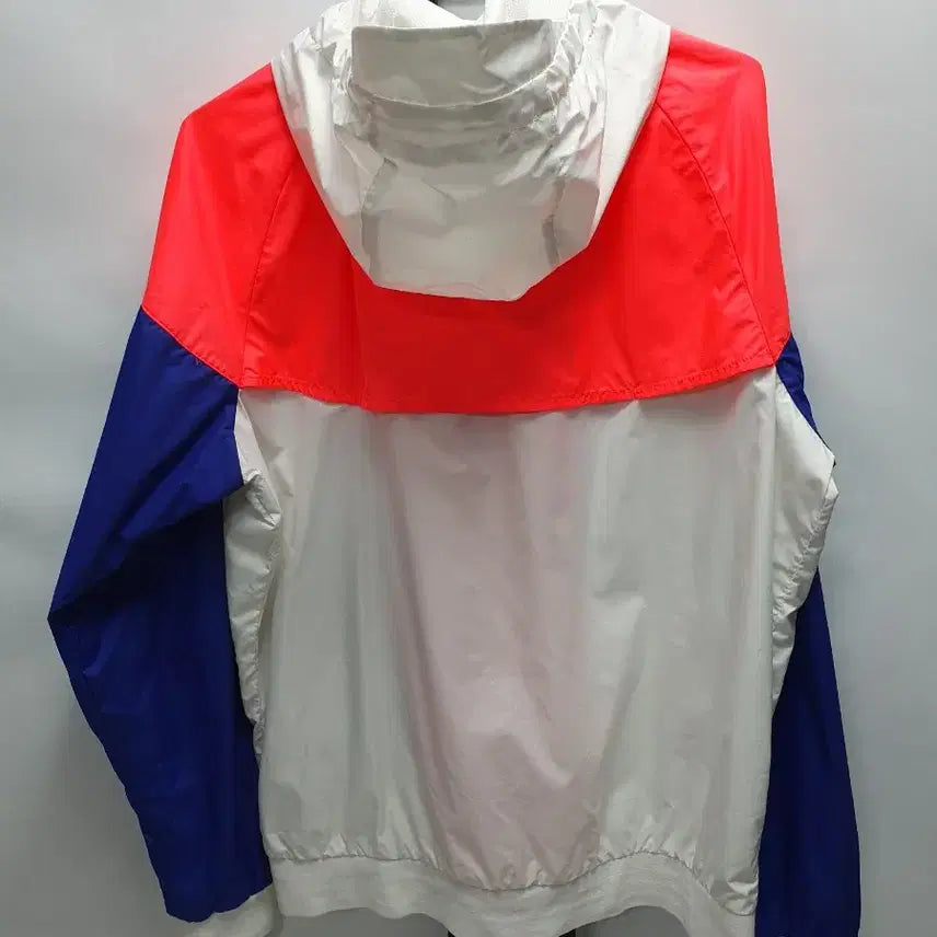 [BUNJANG] Nike Windrunner Jacket Pink White Blue M / 나이키 바람막이 윈드러너 자켓 핑크 화이트 블루 m
