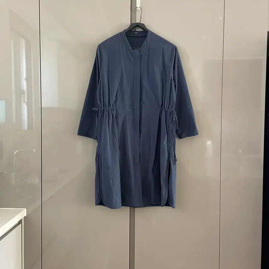 [BUNJANG] Datum Navy Long Jacket Cardigan Size 55 / Datum 롱 자켓 / 롱 가디건 55
