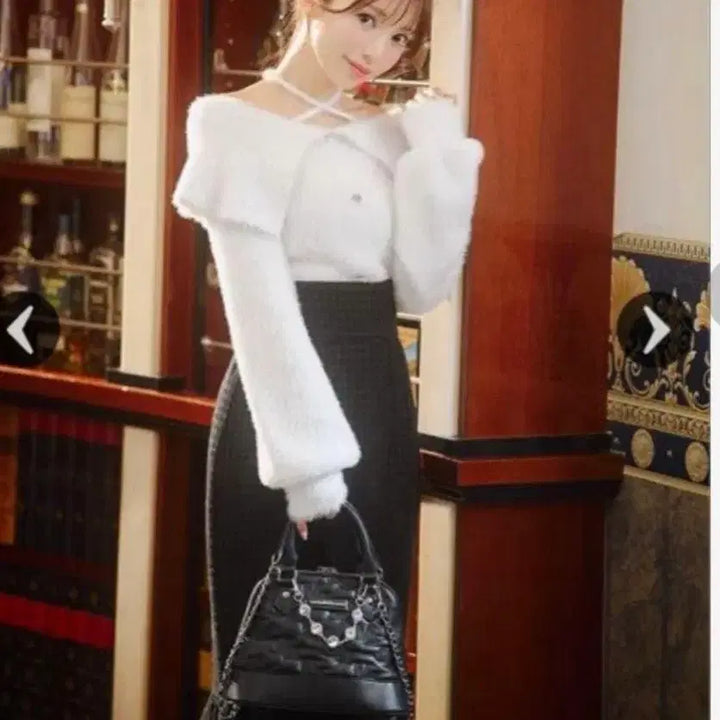[BUNJANG] Michelle Macaron Knit Jirei-kei / 미셸마카롱 니트 양지뢰 스나계 양산형 지뢰계