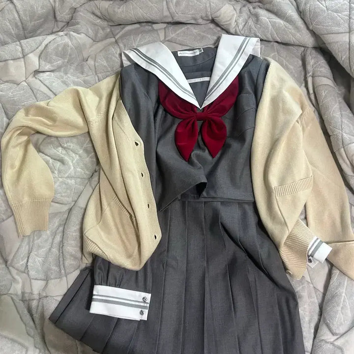 [BUNJANG] Project SEKAI Honami Miyaji Gakuen School Uniform Cosplay Set / 새상품) 프세카 호나미 코스 졸사 졸업사진 미야자카여학원 cos