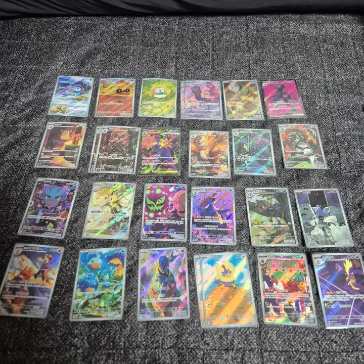 [BUNJANG] Pokemon Card Set (Meowscarada SAR, Garganacl SAR, Cyclizar AR) / 포켓몬카드 판매합니다. 유니란ar