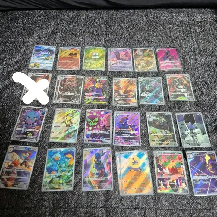 [BUNJANG] Pokemon Card Set (Meowscarada SAR, Garganacl SAR, Cyclizar AR) / 포켓몬카드 판매합니다. 유니란ar