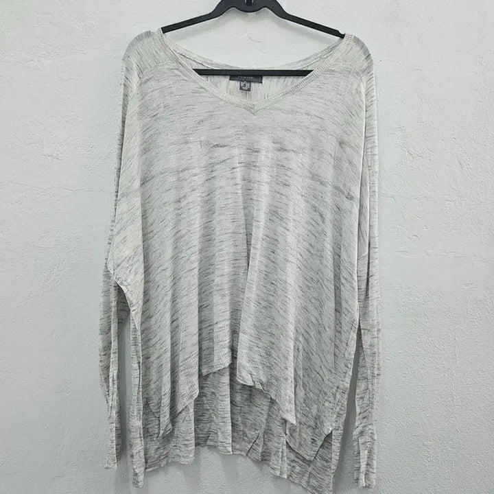 [BUNJANG] Primark Italy Light Grey Blouse XL / PRIMARK ITALY 블라우스 여 XL J6245