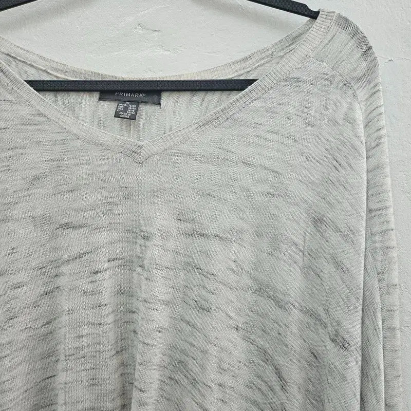 [BUNJANG] Primark Italy Light Grey Blouse XL / PRIMARK ITALY 블라우스 여 XL J6245
