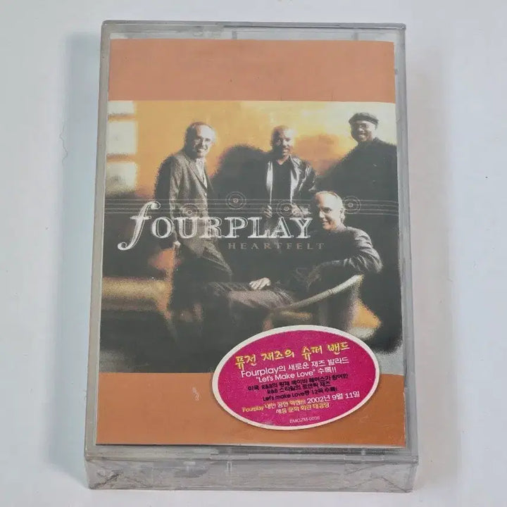 [BUNJANG] Fourplay Heartfelt Cassette Tape (Sealed) / [미개봉/희귀] 포플레이(Fourplay) - Heartfelt 카세트