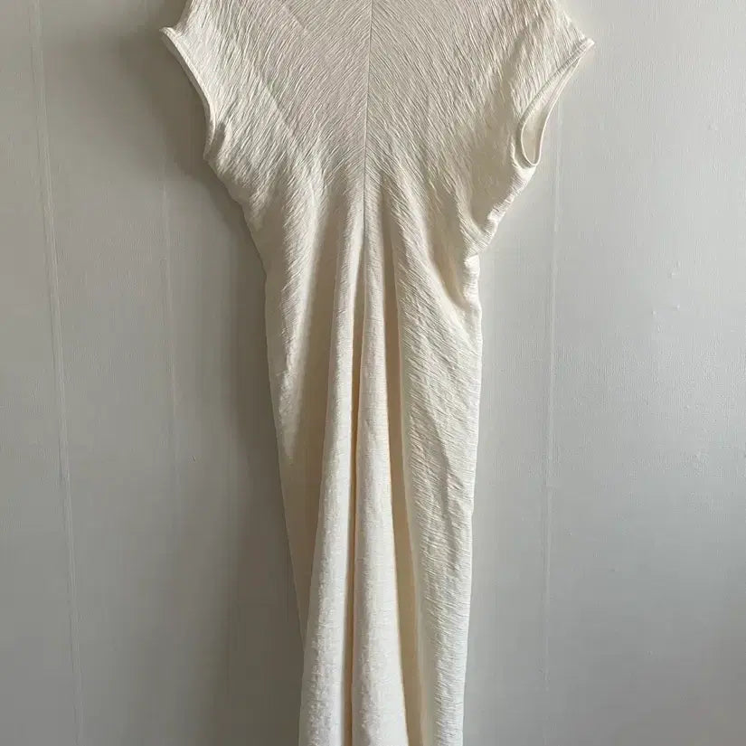 [BUNJANG] Totem Crinkle Pleats Long Dress / 토템 크링클 플리츠 롱원피스