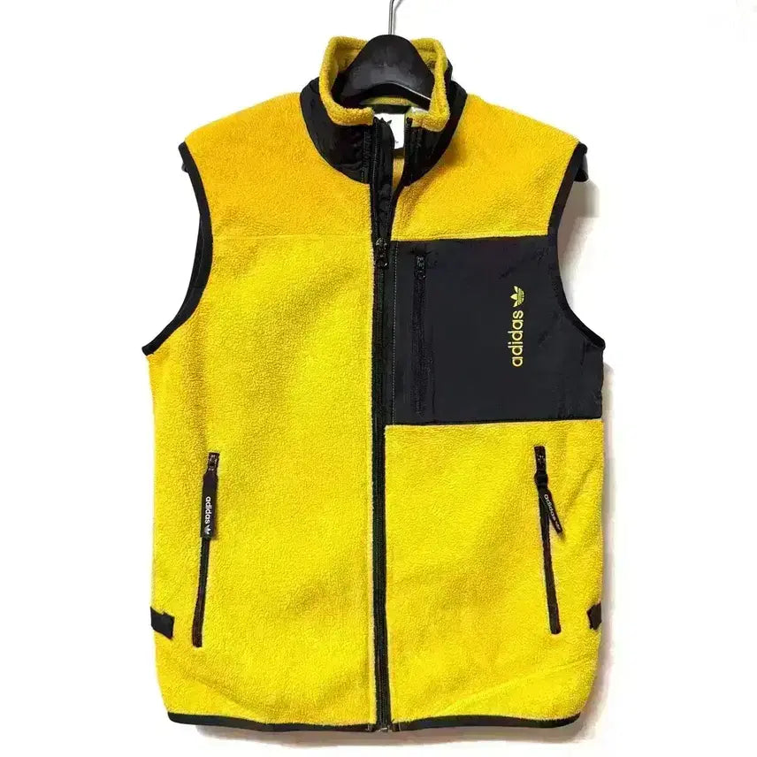[BUNJANG] Adidas Fleece Zip-Up Vest Jacket S / [S,90]아디다스 조끼 플리스 후리스 베스트 집업 자켓