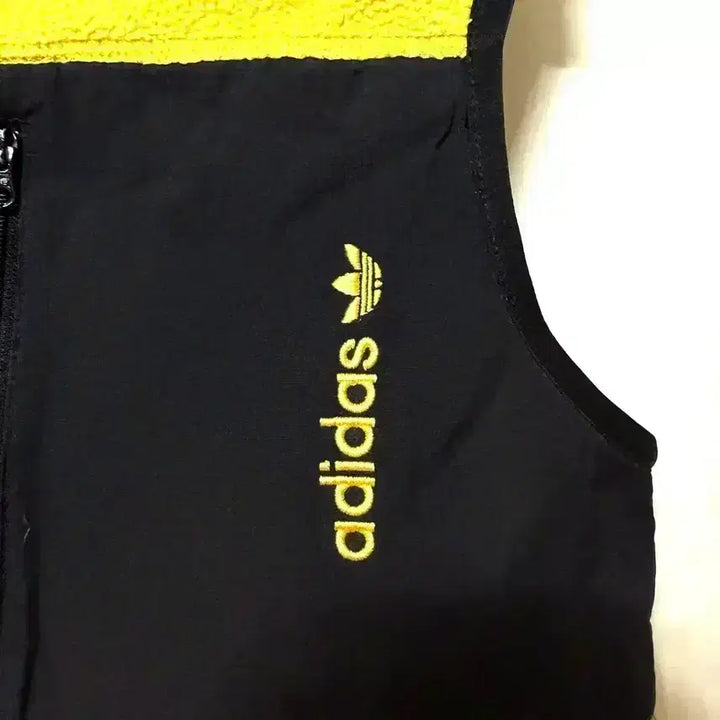 [BUNJANG] Adidas Fleece Zip-Up Vest Jacket S / [S,90]아디다스 조끼 플리스 후리스 베스트 집업 자켓