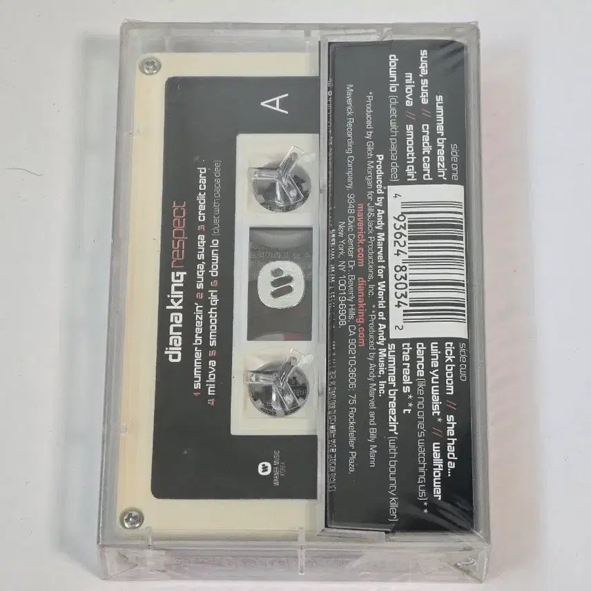 [BUNJANG] Diana King Respect 3rd Album Cassette Tape (Sealed) / [미개봉/희귀] 다이애나 킹(Diana King) 3집 Respect