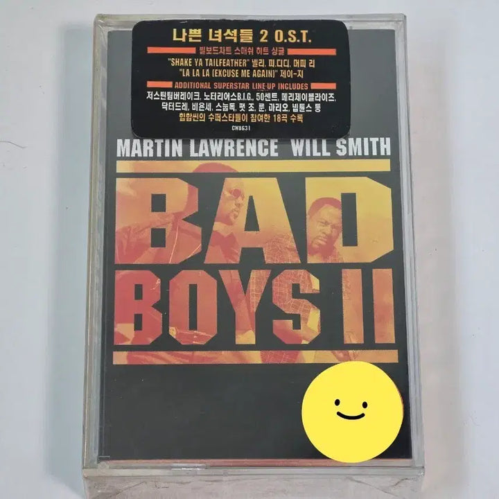 [BUNJANG] Bad Boys II OST Cassette Tape (Sealed, Rare) / [미개봉/희귀] 영화 나쁜 녀석들 2 OST 카세트 테이프 (Bad B
