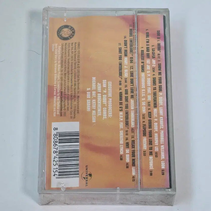 [BUNJANG] Bad Boys II OST Cassette Tape (Sealed, Rare) / [미개봉/희귀] 영화 나쁜 녀석들 2 OST 카세트 테이프 (Bad B