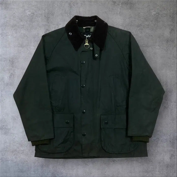 [SOLD OUT] 바버 비데일 카키 컬러 왁스 자켓