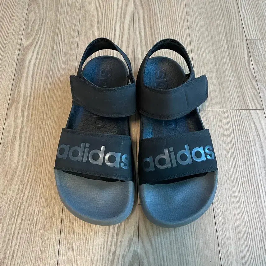 [BUNJANG] Adidas Black Sandals 235mm / 아디다스 블랙 샌들 235mm