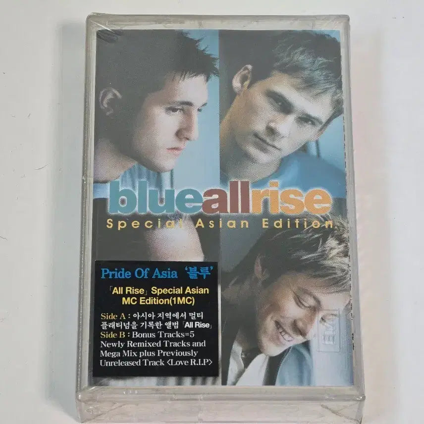 [BUNJANG] Blue All Rise Special Asian Edition Cassette Tape (Sealed) / (미개봉/희귀) Blue(블루) - All Rise Special Asi