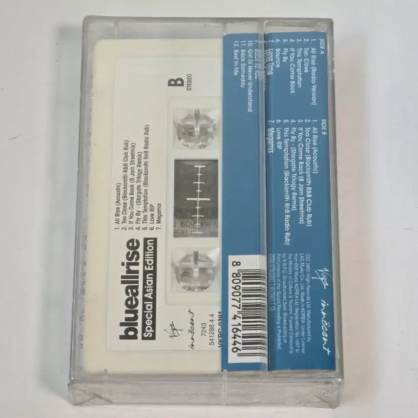 [BUNJANG] Blue All Rise Special Asian Edition Cassette Tape (Sealed) / (미개봉/희귀) Blue(블루) - All Rise Special Asi