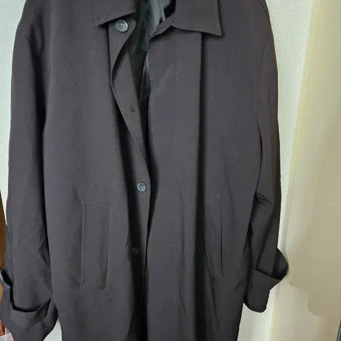 [BUNJANG] Goodlife Works Balmacaan Oversized Coat Black L / 발마칸 오버사이즈 코트 L사이즈 블랙