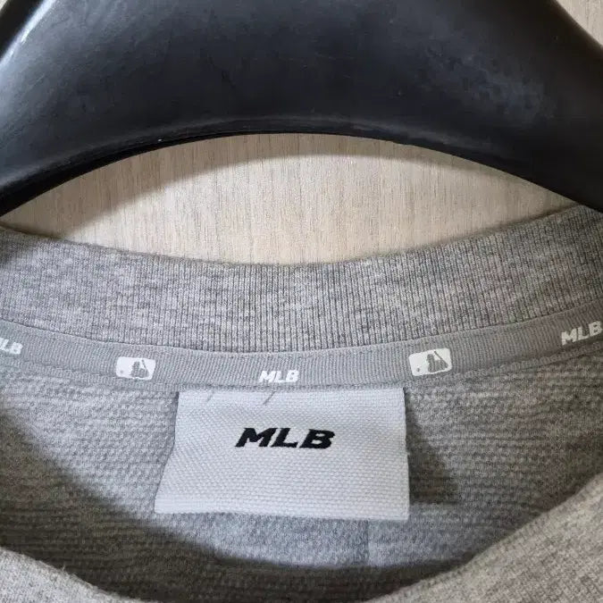 [BUNJANG] MLB Boston Red Sox B Logo Gray T-Shirt - Size M / MLB 보스턴 B 로고 그레이 반팔 티셔츠 M