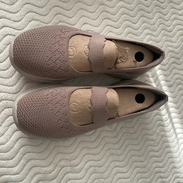 [BUNJANG] Knit Mary Jane Flat Shoes 255mm / 메리제인 스타일 니트 플랫 슈즈 메리제인 255미리