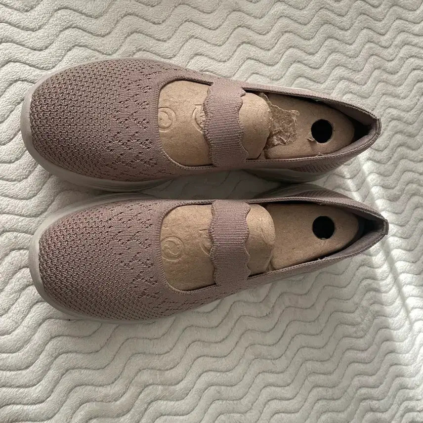 [BUNJANG] Knit Mary Jane Flat Shoes 255mm / 메리제인 스타일 니트 플랫 슈즈 메리제인 255미리