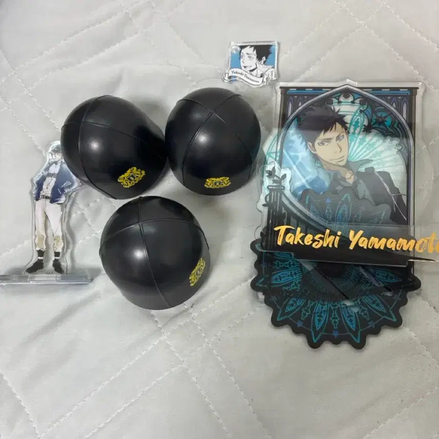 [BUNJANG] Reborn! Vongola Ring Yamamoto Goods Set / 가정교사 히트맨 리본 비의 봉고레링 가챠 야마모토 굿즈 세트