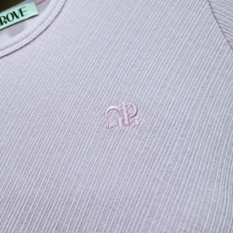[BUNJANG] GROVE Crop Short-Sleeve T-Shirt / GROVE 그로브 크롭 반팔 티