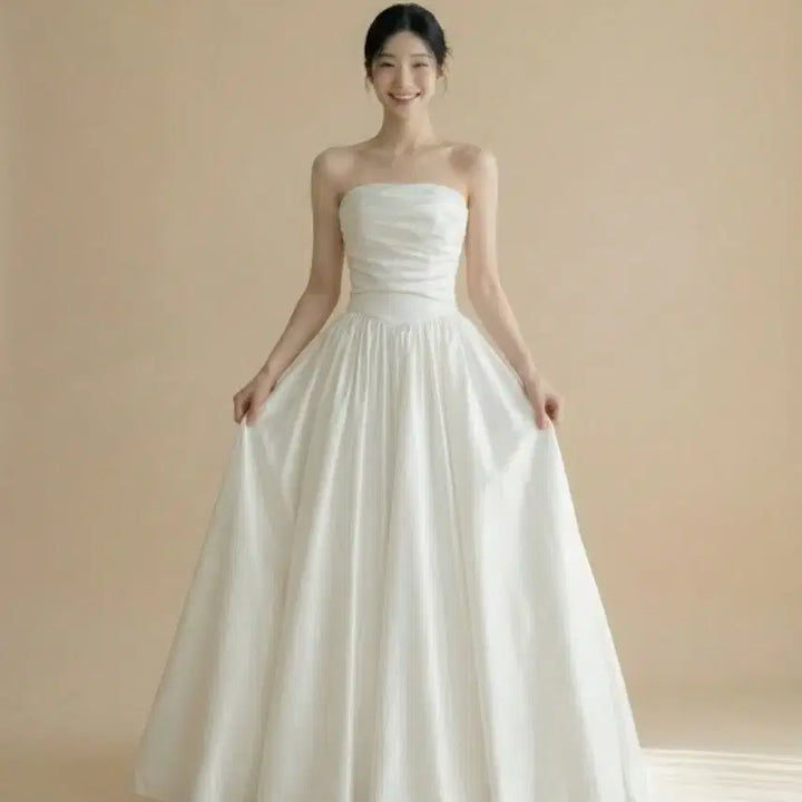 [BUNJANG] Self Wedding Dress Snap Moong Veil / 셀프 웨딩 드레스 스냅 무몽 베일즈