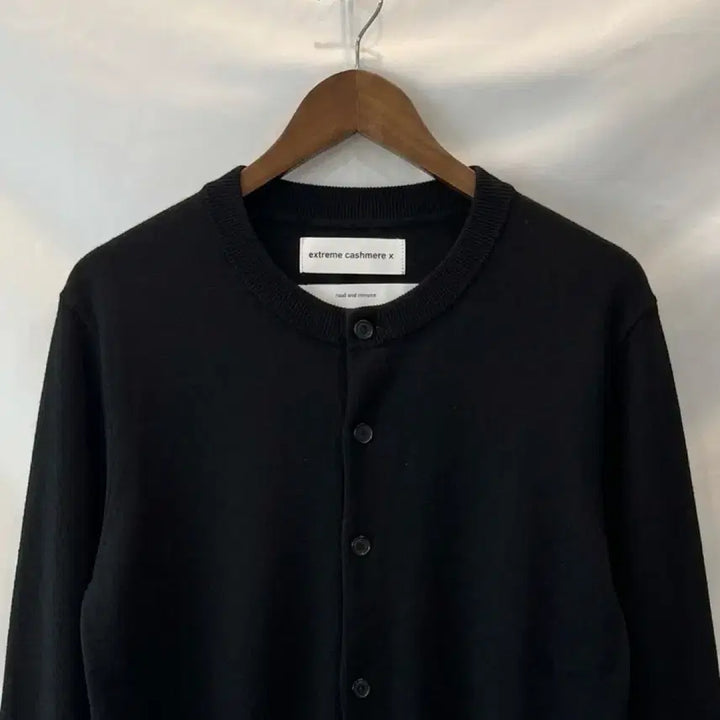 [BUNJANG] Extreme Cashmere Little Bit Cardigan Navy / [정품/새상품] 익스트림 캐시미어 little bit 가디건 네이비