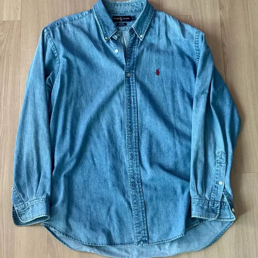 [BUNJANG] Polo Ralph Lauren Denim Shirt / 폴로 청남방 판매합니다.   L사이즈, 국내사이즈 110정도 됩니다. 상