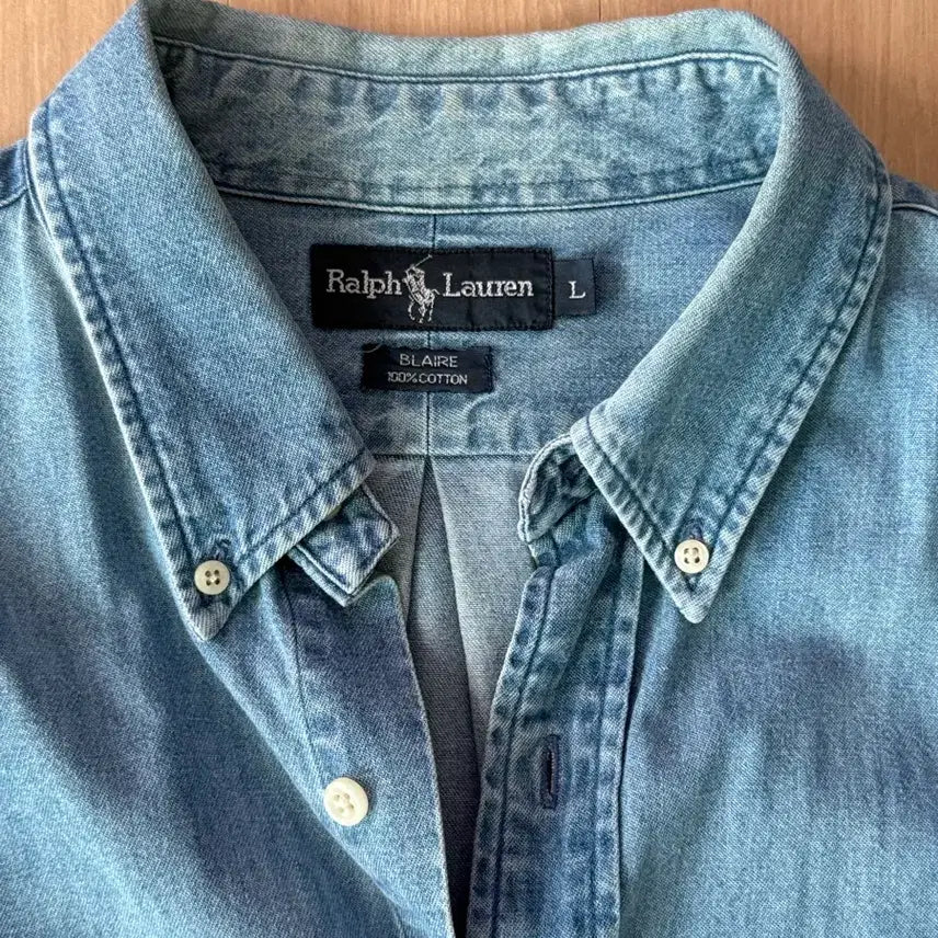 [BUNJANG] Polo Ralph Lauren Denim Shirt / 폴로 청남방 판매합니다.   L사이즈, 국내사이즈 110정도 됩니다. 상
