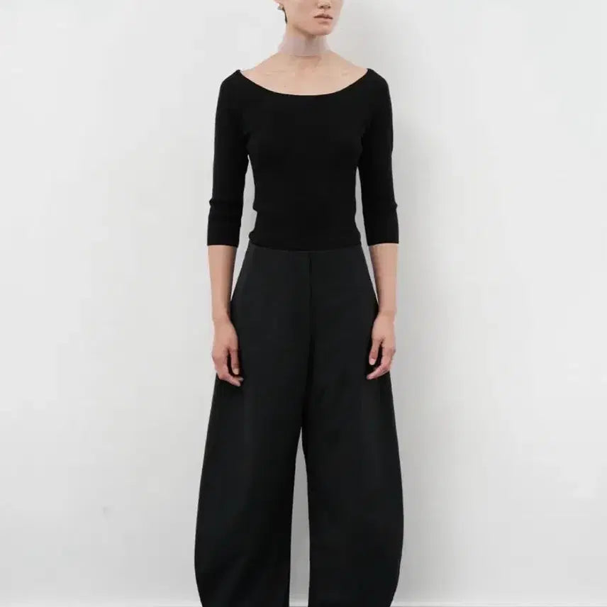 [BUNJANG] Amomento Curved Pants S / 아모멘토 커브드 팬츠 s
