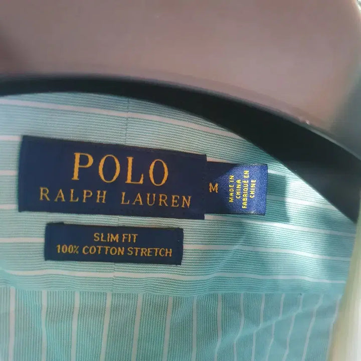 [BUNJANG] Polo Ralph Lauren Striped Shirt Light Blue Size M / 폴로 스트라이프 셔츠 하늘색 남방M