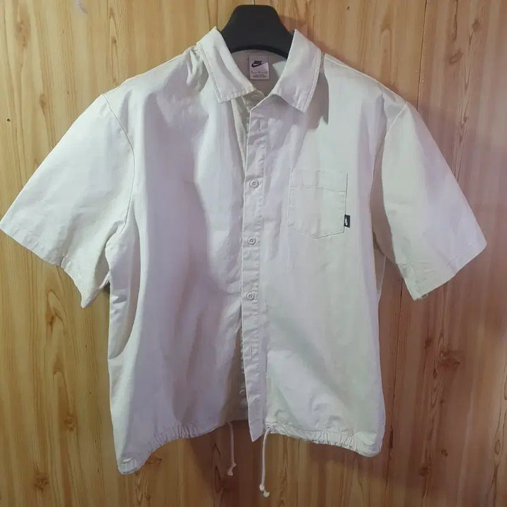 [BUNJANG] Nike Short Sleeve T-Shirt Ivory Size 105 / 나이키 반팔 셔츠 아이보리색105