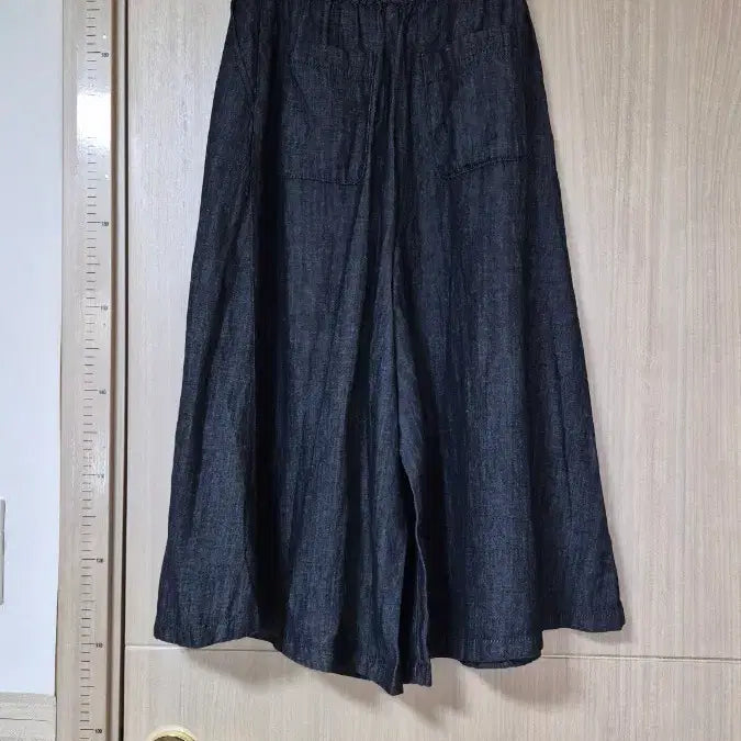 [BUNJANG] Ozoc Denim Wide Long Pants Skirt Culottes / 오조크 청 데님 와이드 롱 팬츠 스커트 큐롯 66