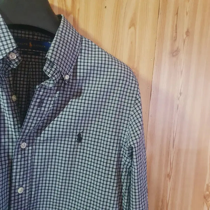 [BUNJANG] Polo Ralph Lauren Checkered Long Sleeve Shirt M / 폴로 랄프로렌 체크 긴팔 셔츠M