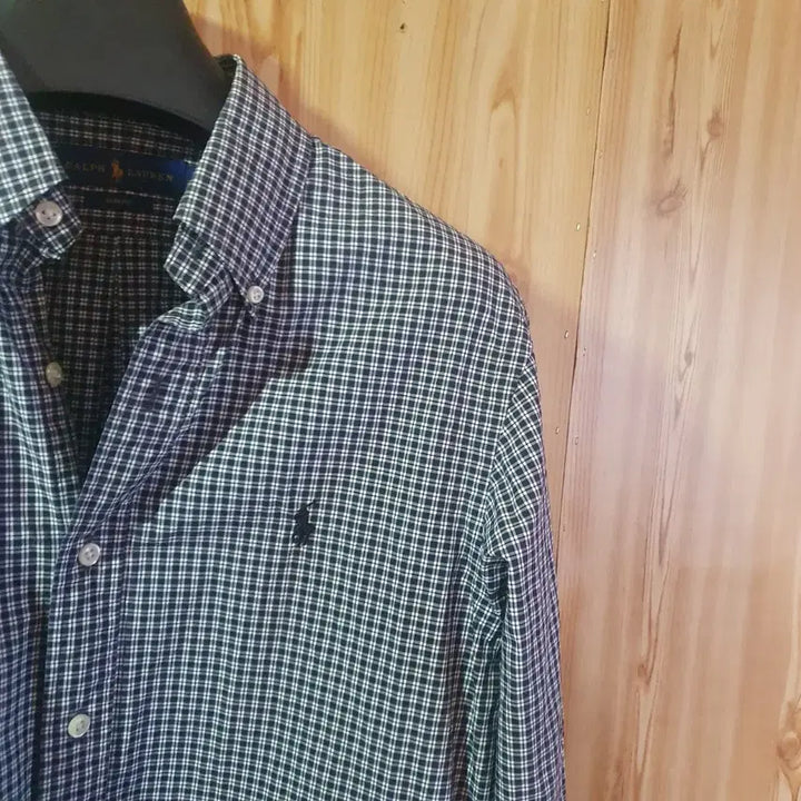 [BUNJANG] Polo Ralph Lauren Checkered Long Sleeve Shirt M / 폴로 랄프로렌 체크 긴팔 셔츠M
