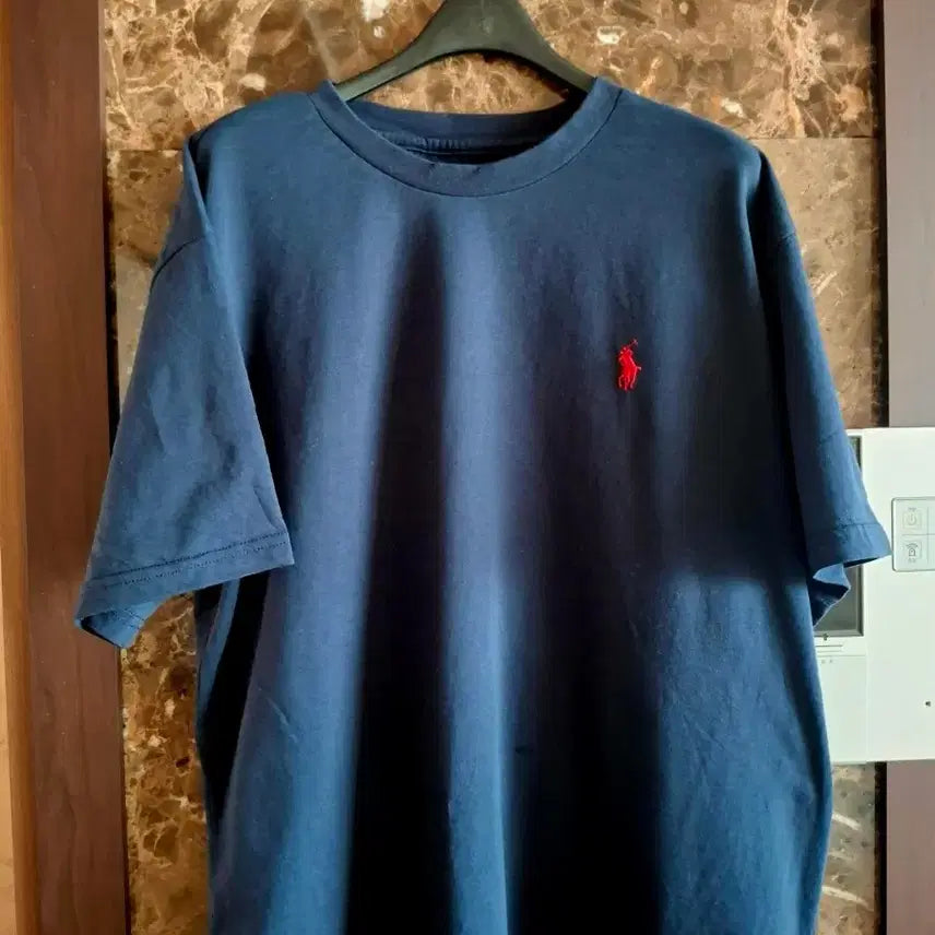 [BUNJANG] Polo Ralph Lauren Navy Short Sleeve T-Shirt / 폴로 랄프로렌 네이비 반팔티셔츠