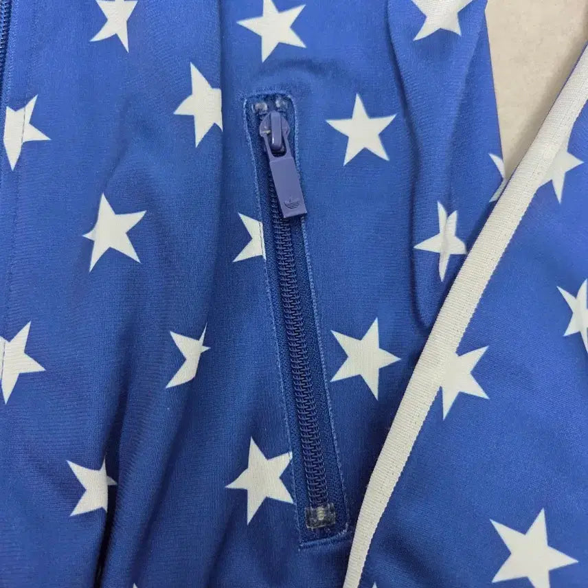 [BUNJANG] Adidas Originals Star Pattern Track Top Jersey / 아디다스 오리지널스 별 패턴 트랙탑 저지