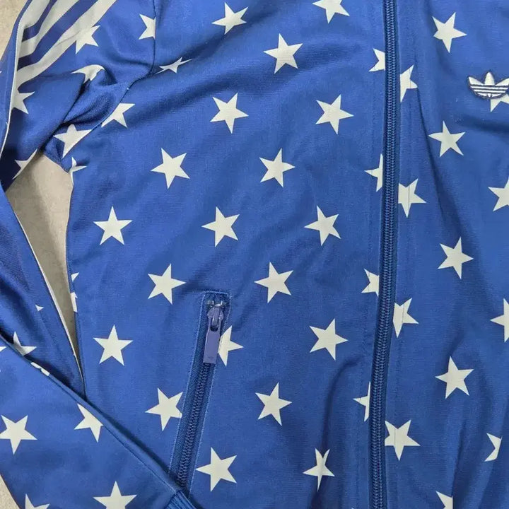 [BUNJANG] Adidas Originals Star Pattern Track Top Jersey / 아디다스 오리지널스 별 패턴 트랙탑 저지