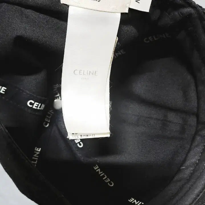 [BUNJANG] Celine Black Baseball Cap / 셀린느 볼캡 블랙