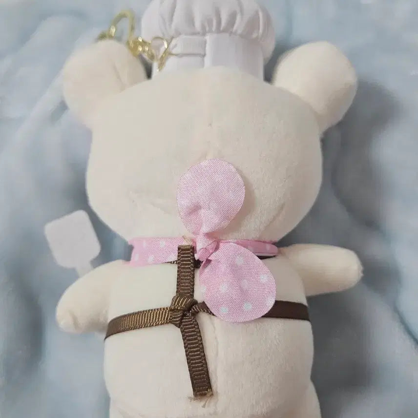 [BUNJANG] Rilakkuma Chef Character Keychain Plush / 코리락쿠마 요리사 인형 키링 봉제인형