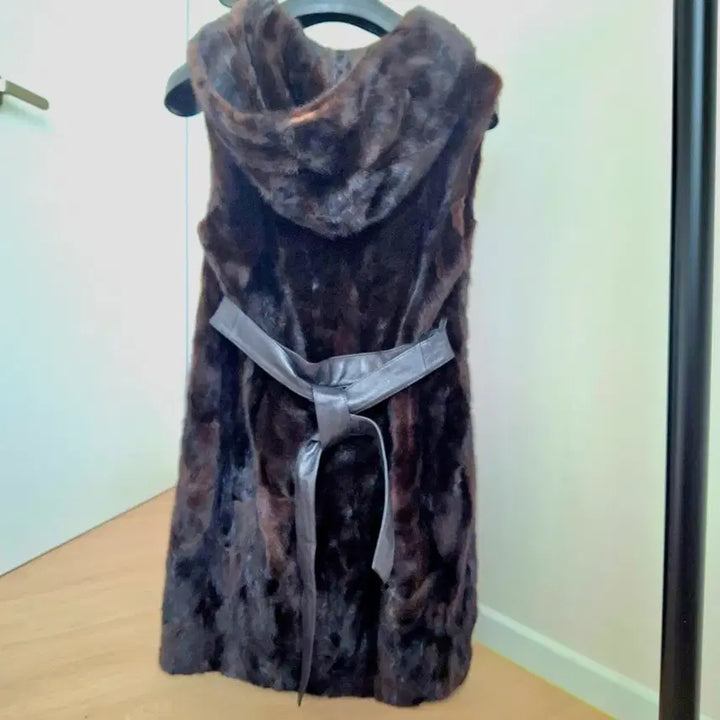 [BUNJANG] Join Us Full Skin Mink Fur Coat Brown / 풀스킨 밍크 코트