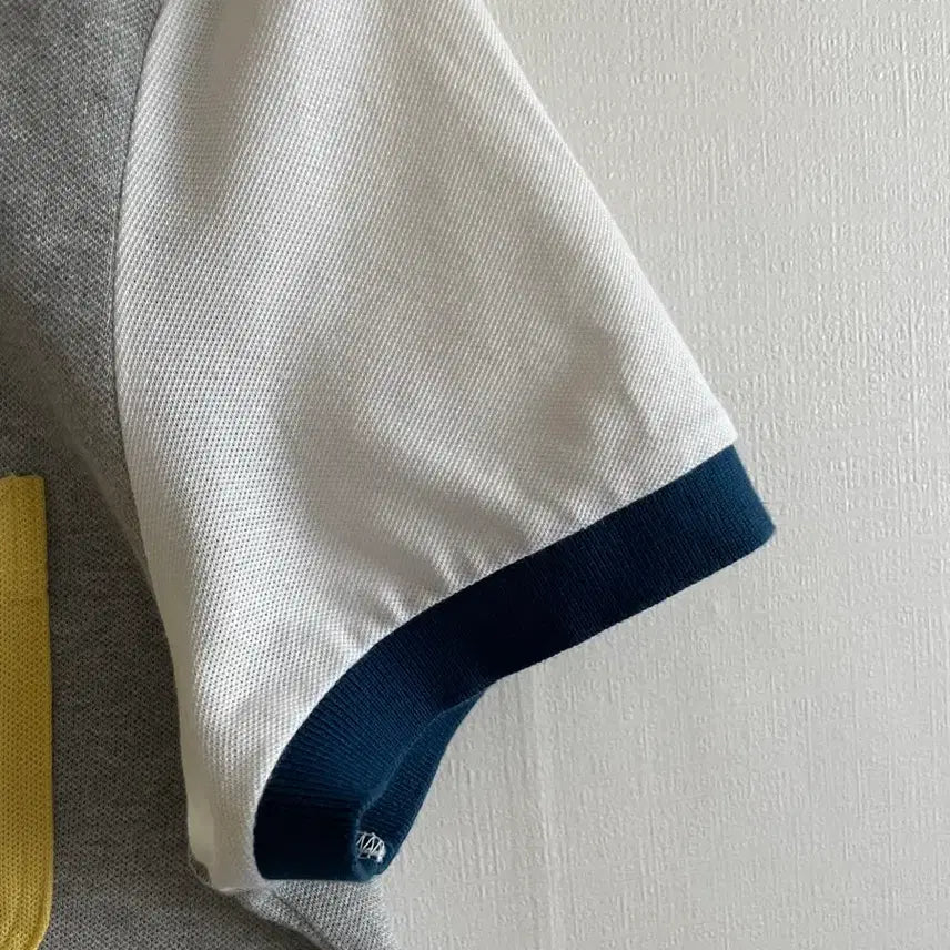 [BUNJANG] Lacoste Color Block Polo Shirt / 라코스테 컬러 블록 폴로 셔츠