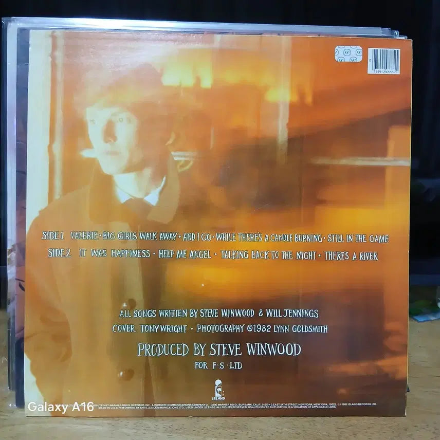 [BUNJANG] Steve Winwood Talking Back to the Night LP / LP 스티브 윈우드