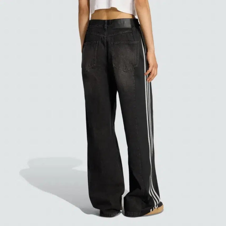 [BUNJANG] Adidas Denim Firebird Pants L / 아디다스 데님 파이어버드 팬츠 L사이즈 / KF2319