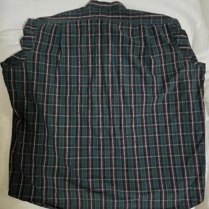 [BUNJANG] Studio Tomboy Oversized Check Shirt / 스튜디오 톰보이 오버핏 체크 셔츠 free