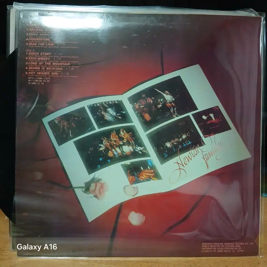 [BUNJANG] Newton Family LP Record / Newton Family 뉴턴 패밀리 LP 레코드판