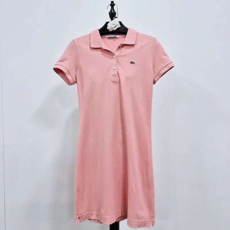 [BUNJANG] Lacoste Short Sleeve Pique Dress / 라코스테 반팔 피케 원피스